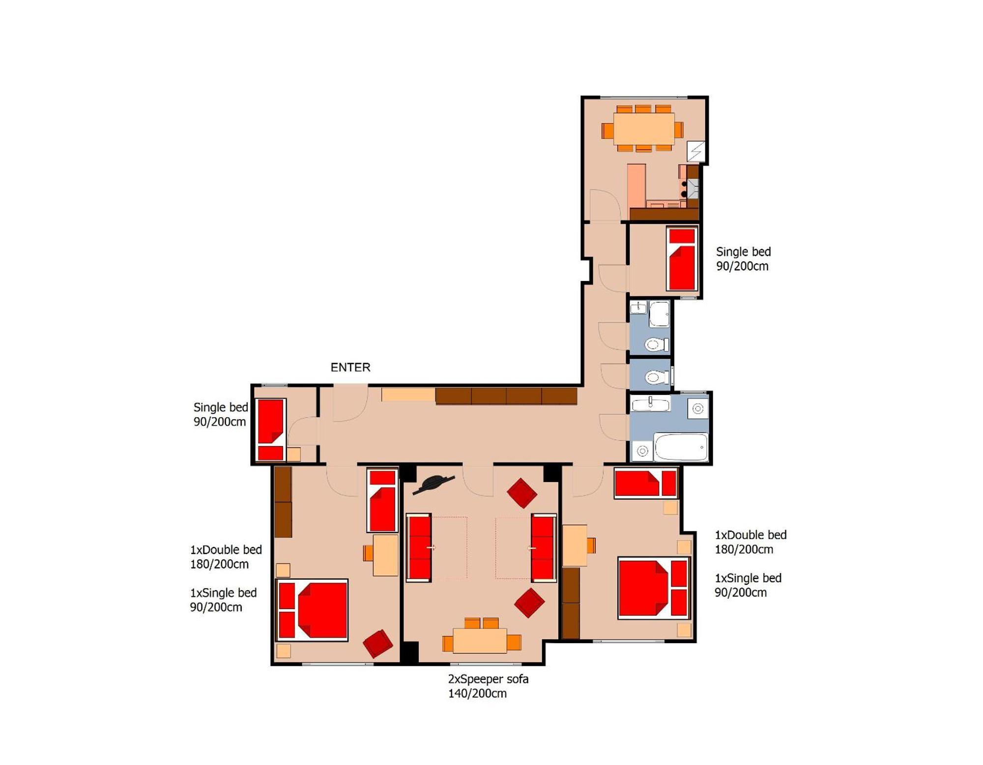 Apartments With 2 Bathrooms 布拉格 外观 照片